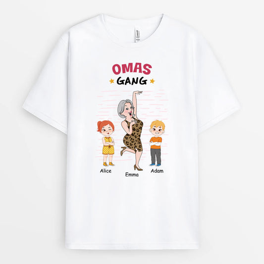 2698AGE1 omas bande  personalisiertes t shirt fur omas