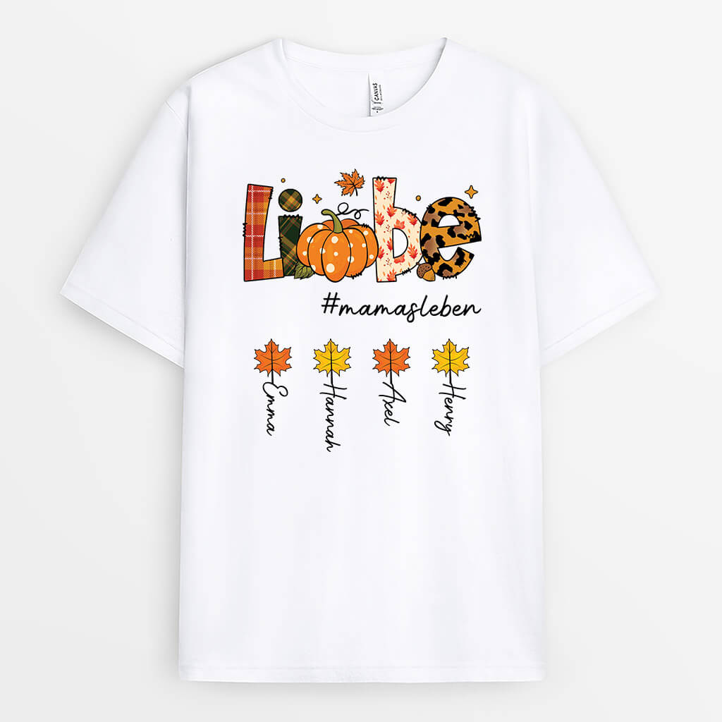 2707AGE2 omaleben  personalisiertes herbst t shirt fur omas und mamas