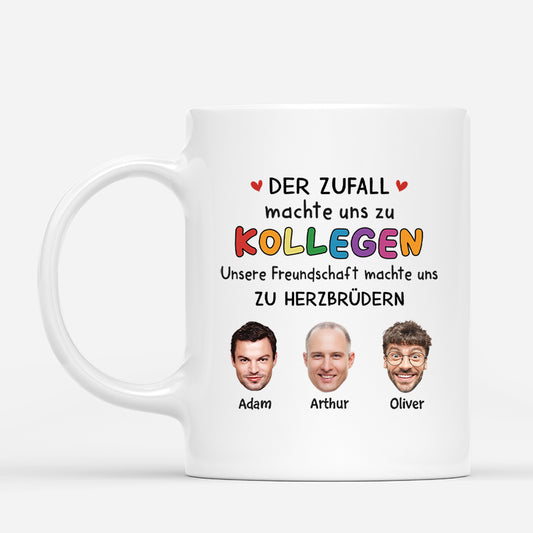 2727MGE1 unsere freundschaft machte uns zu herzbrudern  personalisierte tasse fur kollegen_ce825beb 83d0 4556 ac45 9d764fe6bd95