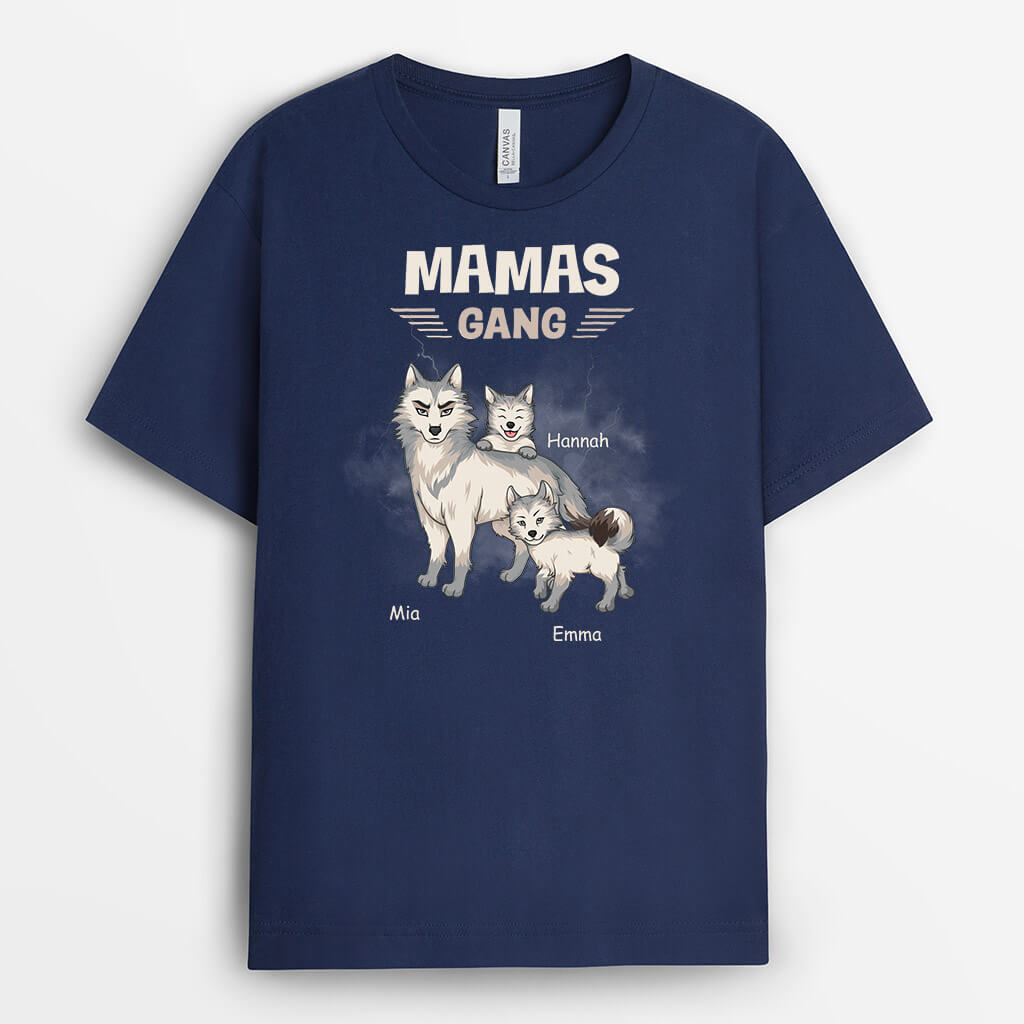 2731AGE1 omas bande  personalisiertes t shirt fur omas