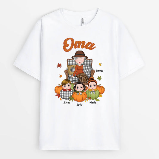 2734AGE1 omas bande  personalisiertes t shirt mit herbstmotiven fur omas