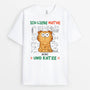 2746AGE1 ich liebe mathe und katzen  personalisiertes t shirt fur katzenliebhaber