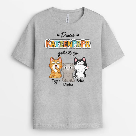 2755AGE2 diese katzenmama dieser katzenpapa gehort zu  personalisiertes t shirt fur katzenliebhaber