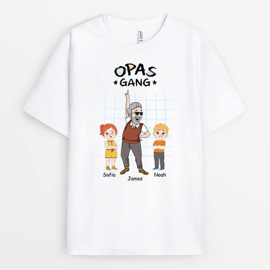 2756AGE1 opas bande  personalisiertes t shirt fur opas