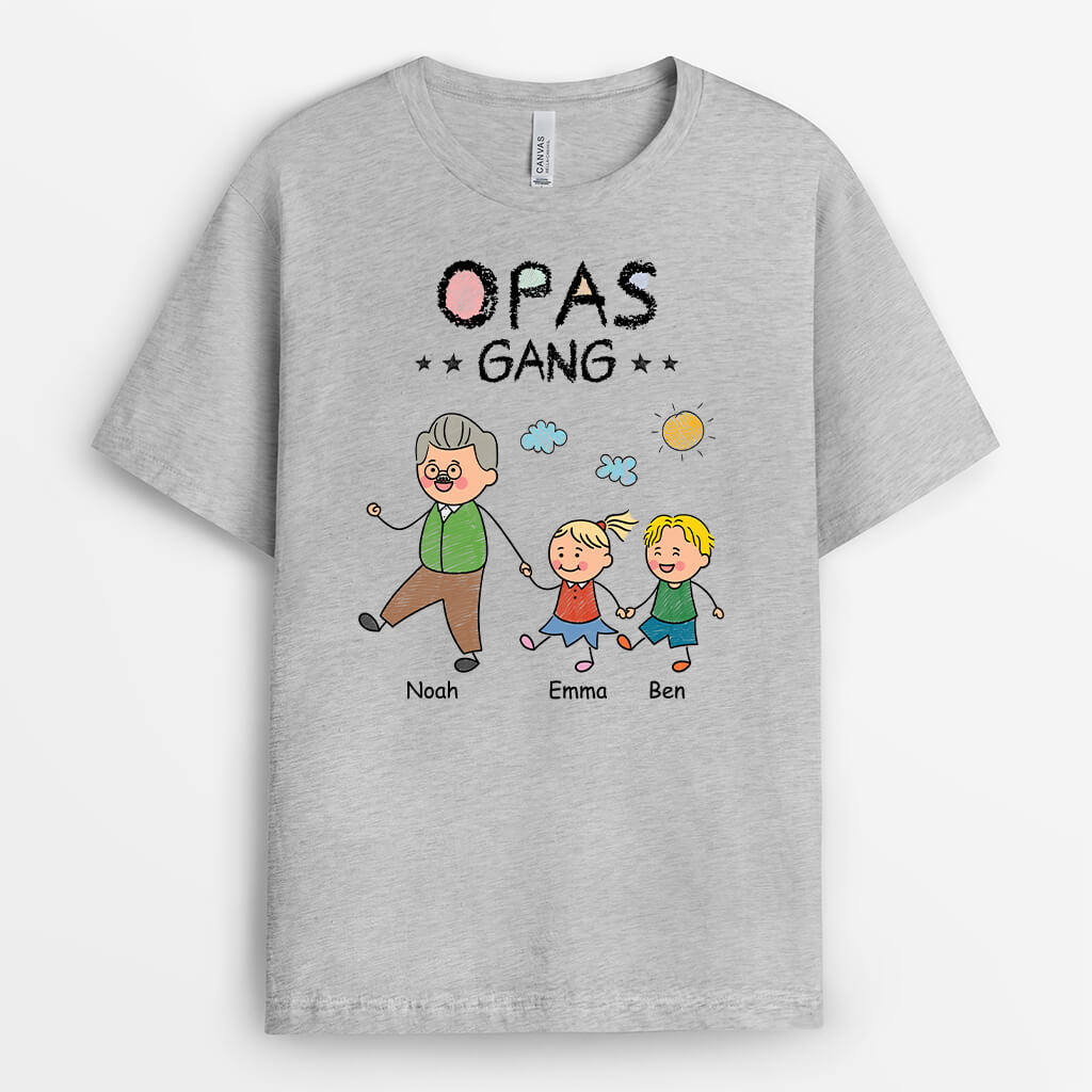 2793AGE2 omas mamas bande  personalisiertes t shirt fur frauen