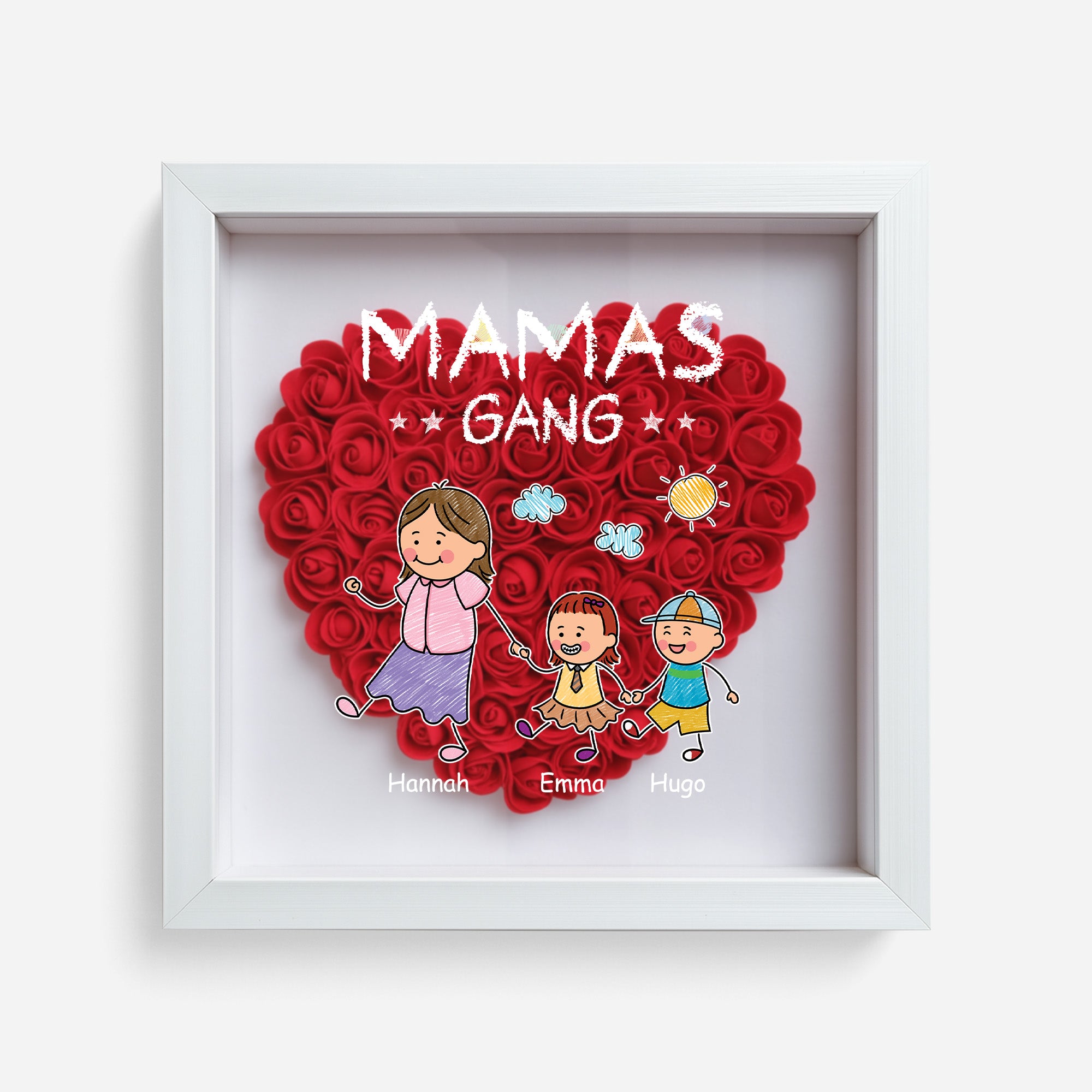 2793OGE1 omas gang buntstift blumen 3d bilderrahmen personalisiert oma 2793O3L8B_faad1060 53d8 4305 b468 06d191d5274a