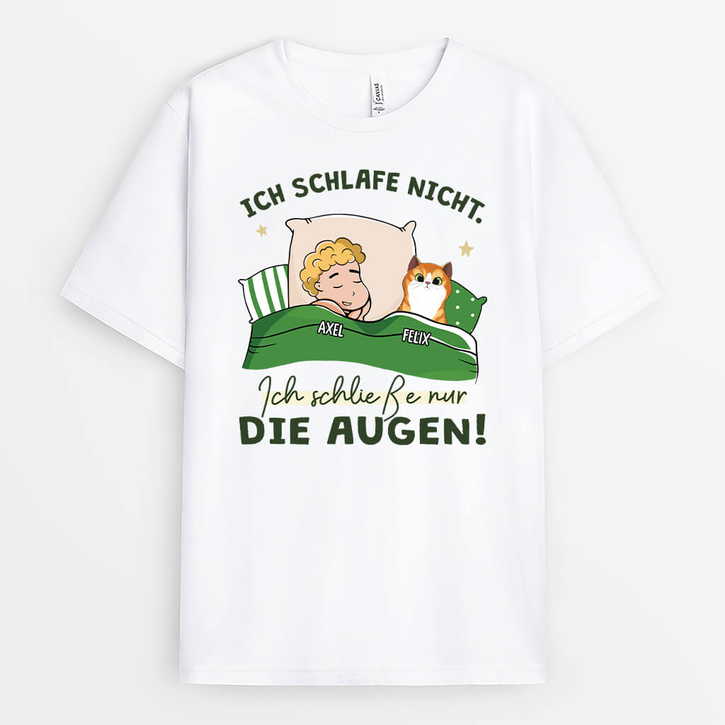 2811AGE1 ich schlafe nicht ich schliesse nur die augen  personalisiertes t shirt fur katzenliebhaber_a314c148 4c6f 4564 8b1d 1d37f65d4801