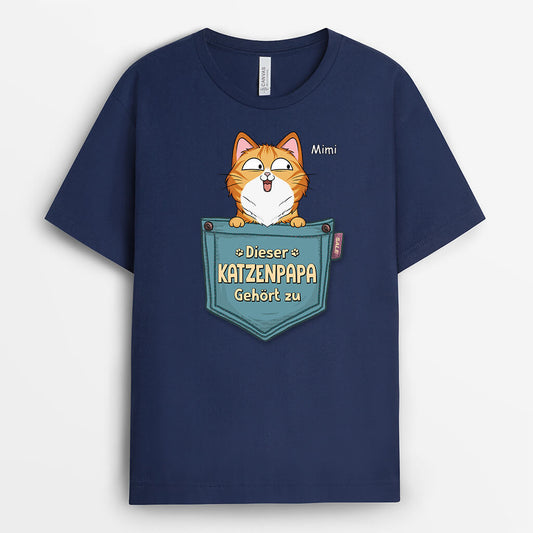 2816AGE2 diese katzenmama dieser katzenpapa gehort zu  personalisiertes t shirt fur katzenliebhaber