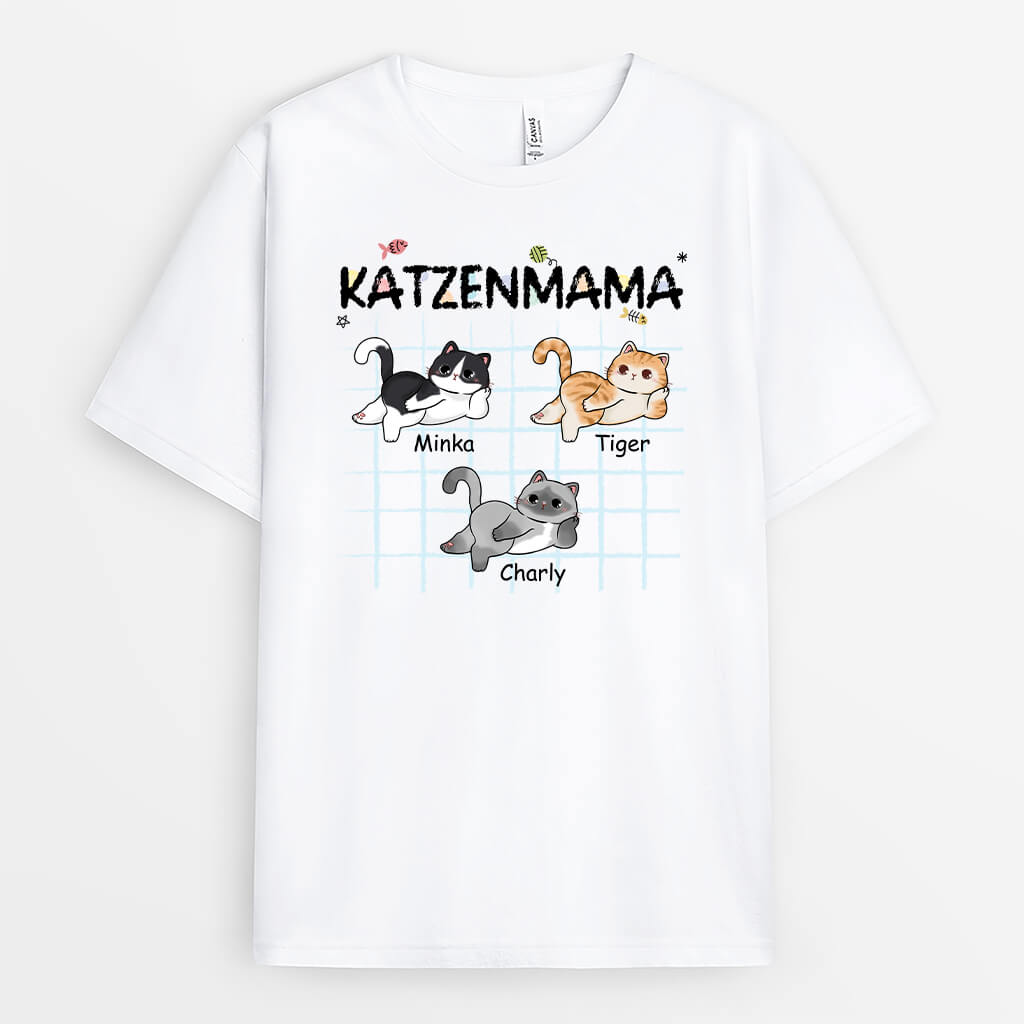 2848AGE1 katzenmama  personalisiertes t shirt fur katzenliebhaber