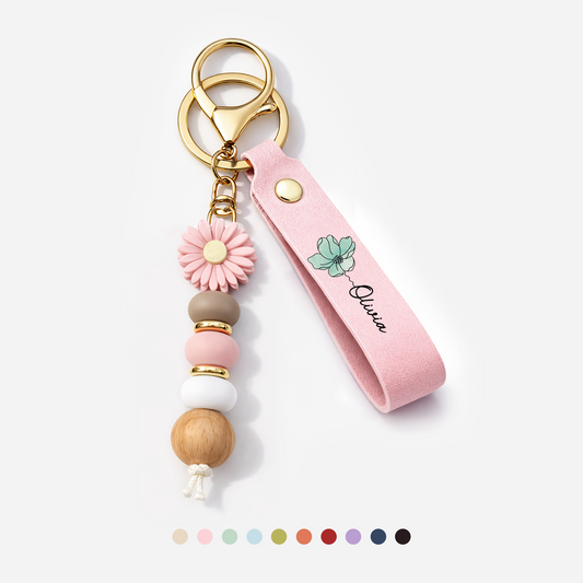 2851MGE1 erst mama jetzt oma daisy schlusselanhanger personalisiert perlen 2851mj8f5a