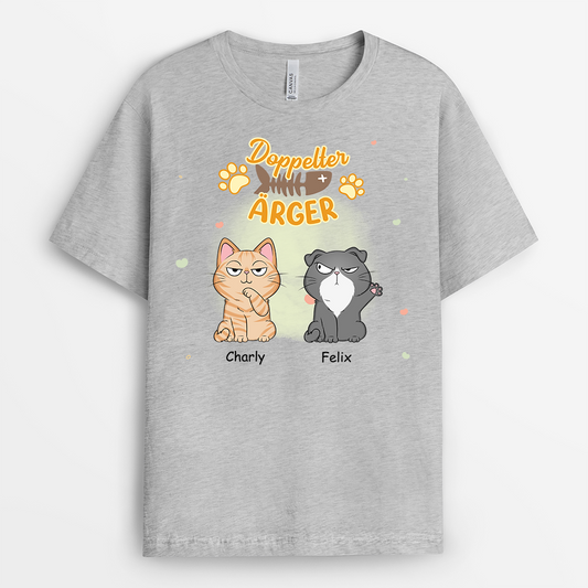 2852AGE2 dreifacher arger katzen t shirt personalisiert 2852A5Z8D