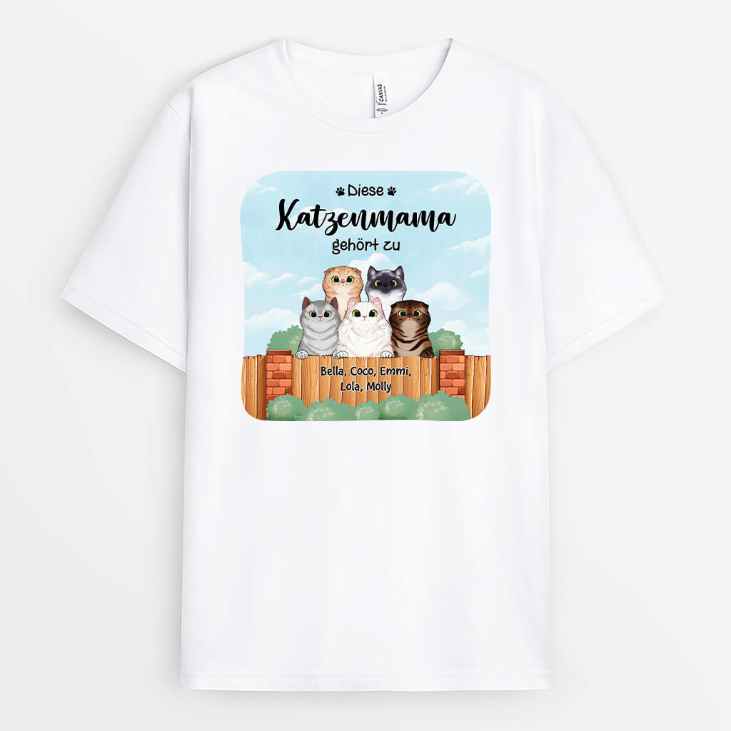 2875AGE1 diese katzenmama dieser katzenpapa gehort zu  personalisiertes t shirt fur katzenliebhaber