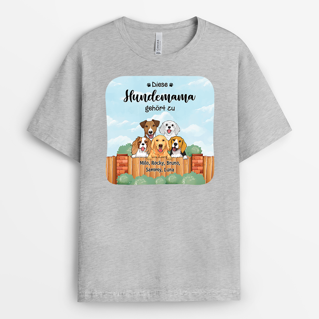 2875AGE2 diese hundemama dieser hundepapa gehort zu personalisiertes t shirt fur hundeliebhaber 2875a