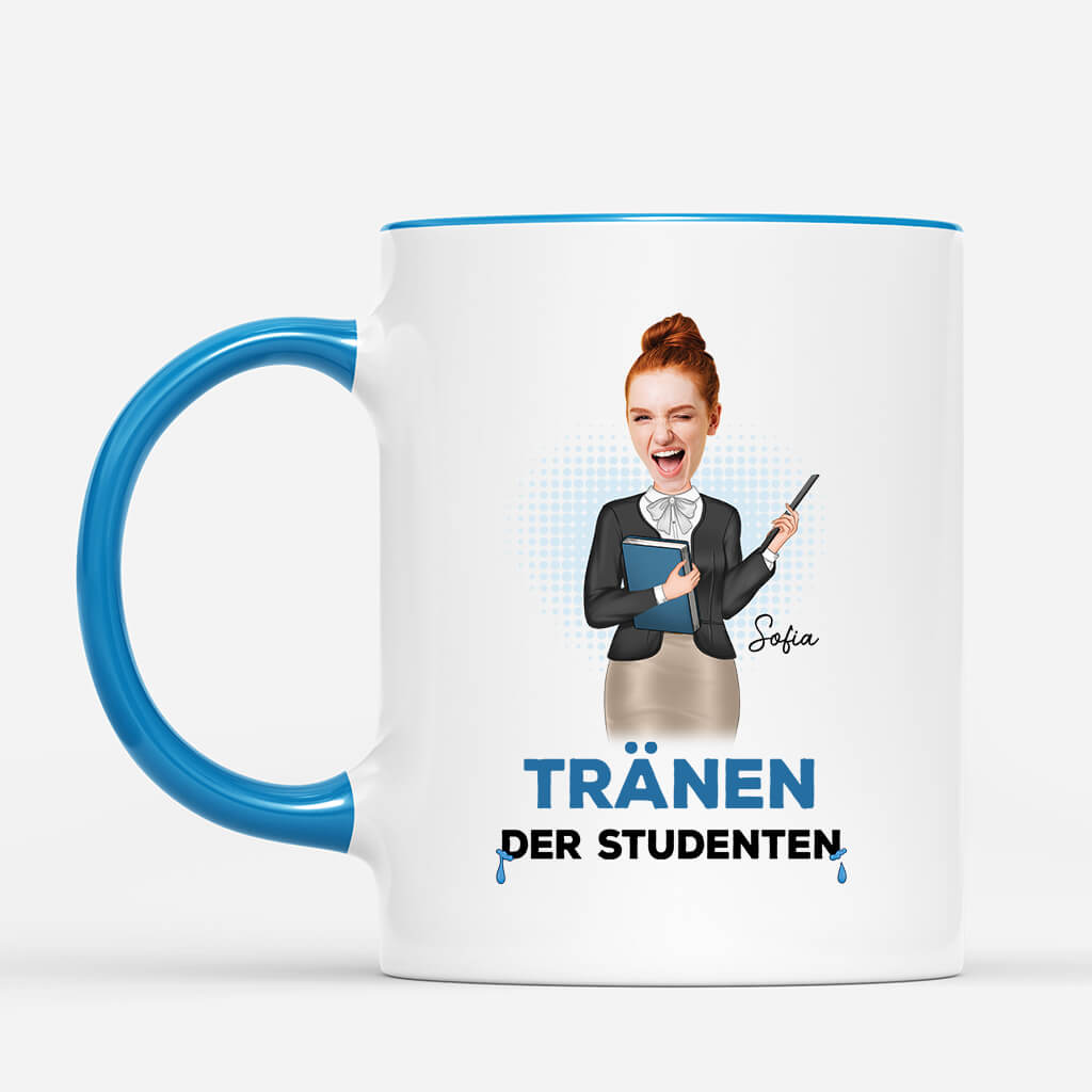 2920MGE2 tranen der studenten  personalisierte tasse fur lehrerinnen