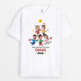 2964AGE1 omas bande und weihnachtsbaum personalisiertes t shirt mit gesicht fur omas 2964a