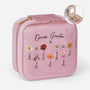 2966AGE1 omas garten personalisiertes geschenk  schmuckkastchen samt oma mama schmetterlinge lineart 2966aj8q5a