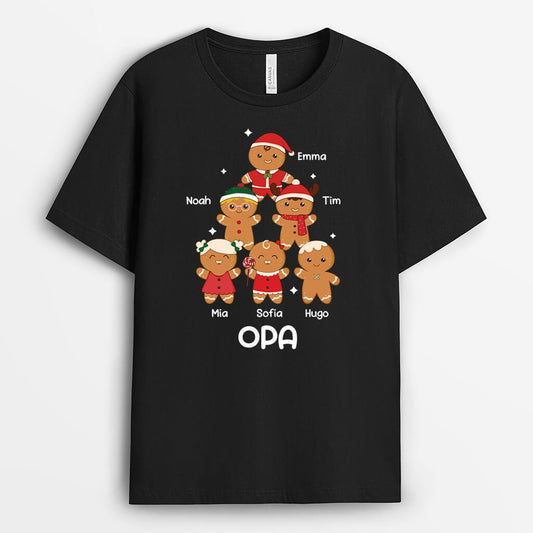 2996AGE1 opa lebkuchenmann  personalisiertes t shirt fur opas zu weihnachten