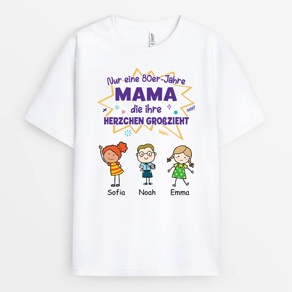 3000AGE1 nur eine 80er jahre mutter die ihre herzchen grosszieht  personalisiertes t shirt fur mamas_e2482ea8 f7e2 474f b46e 19eb8c826c1c