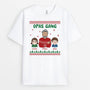 3023AGE1 opas papas bande  personalisiertes t shirt fur manner zu weihnachten