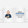 3040MGE1 super stiefvater  personalisierte tasse fur stiefvater