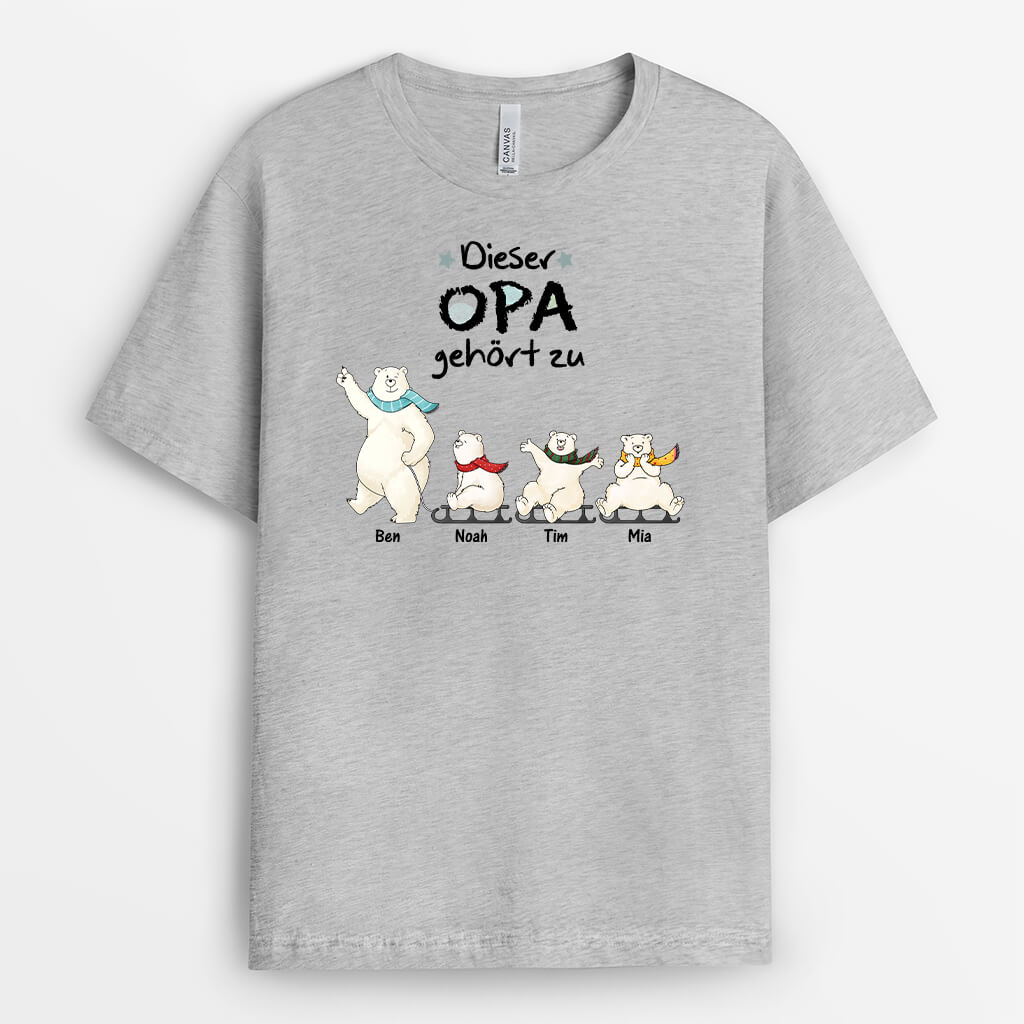 3049AGE1 dieser opa gehort zu eisbaren  personalisiertes t shirt fur opas