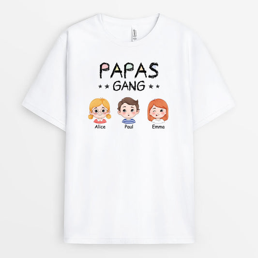 3069AGE1 opas papas bande  personalisiertes t shirt fur manner