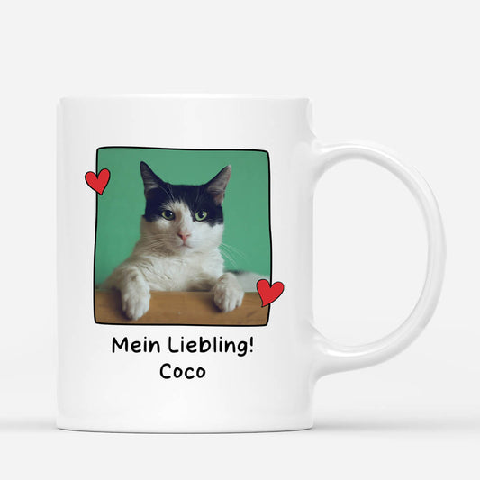 3072MGE2 katzenpapa  personalisierte tasse mit foto fur katzenliebhaber