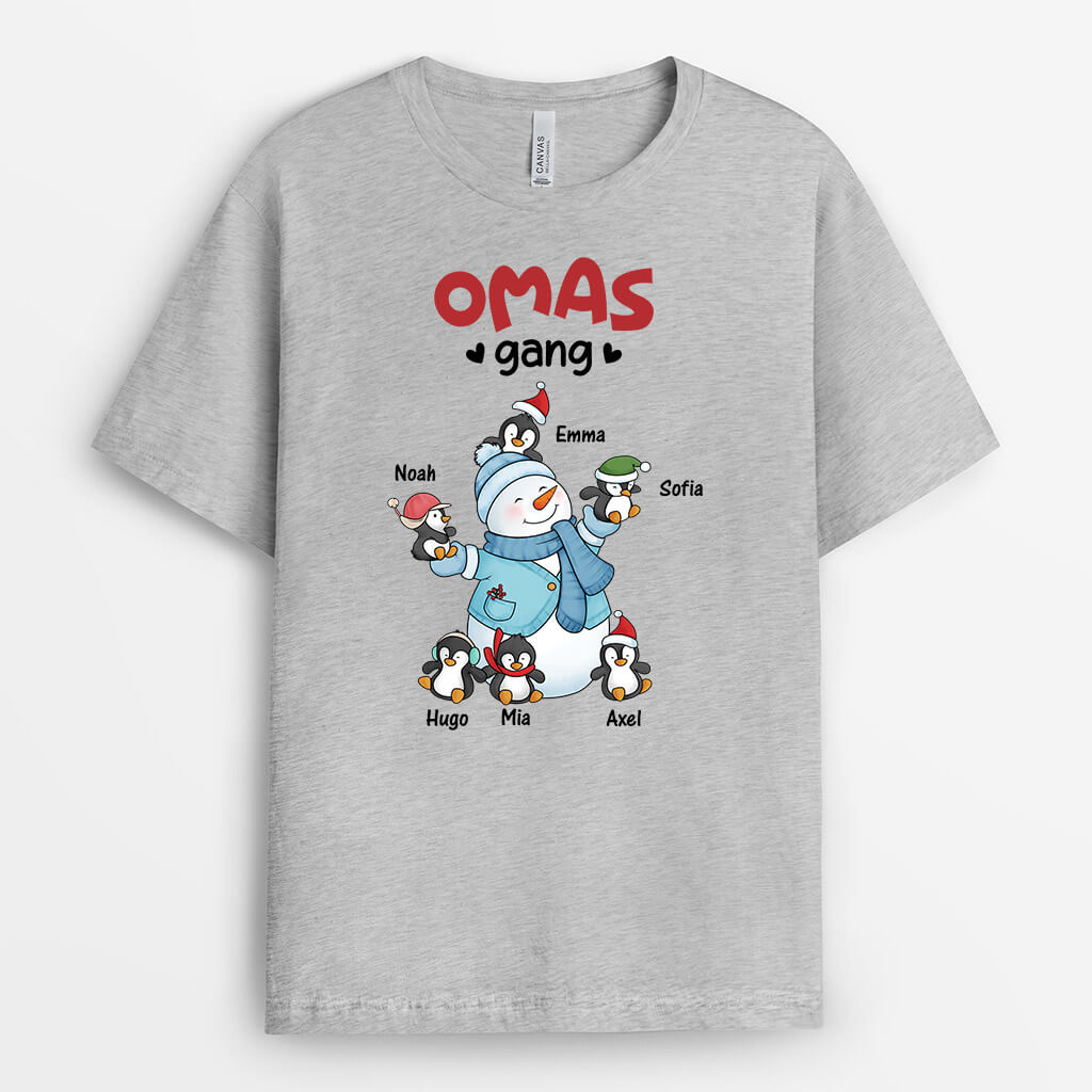 3082AGE2 omas mamas bande  personalisiertes t shirt fur damen