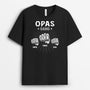 3093AGE1 opas papas bande mit faust  personalisiertes t shirt fur manner