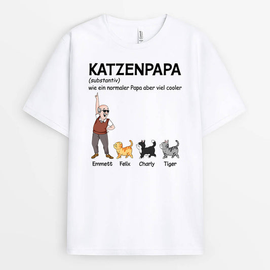 3133AGE1 definition katzenpapa  personalisiertes t shirt fur katzenliebhaber