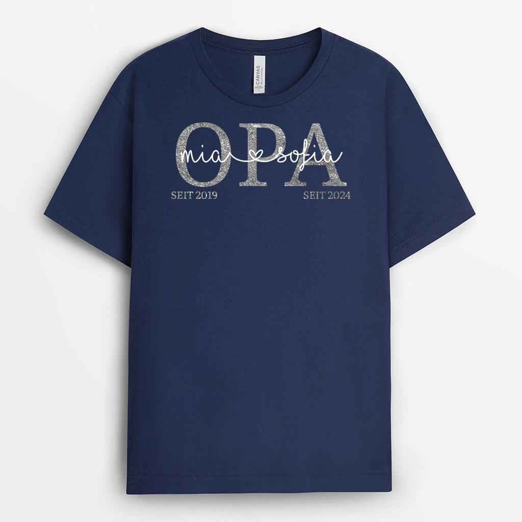 3145AGE2 opa seit  personalisiertes t shirt fur opas