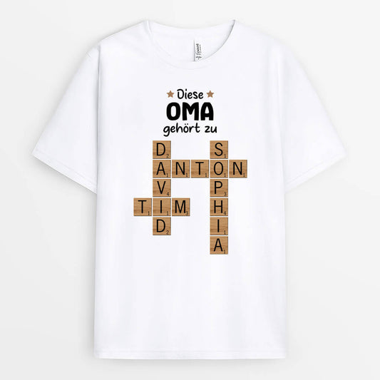 3171AGE1 dieser opa papa gehort zu puzzle  personalisiertes t shirt mit gesicht fur manner