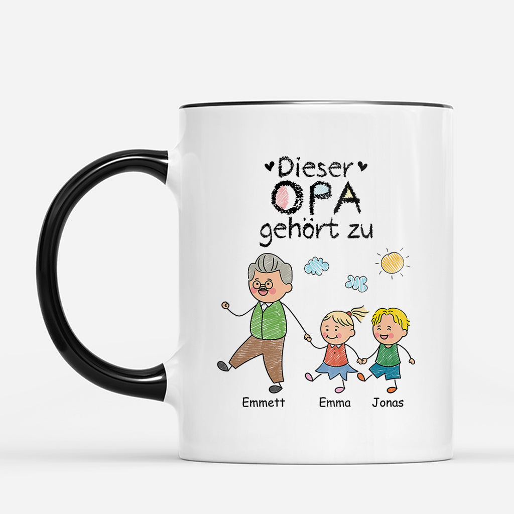 3175MGE2 diese mama gehort zu personalisiertes geschenk  papaomaopamama tasse_ buntstifte 3175m8p8a