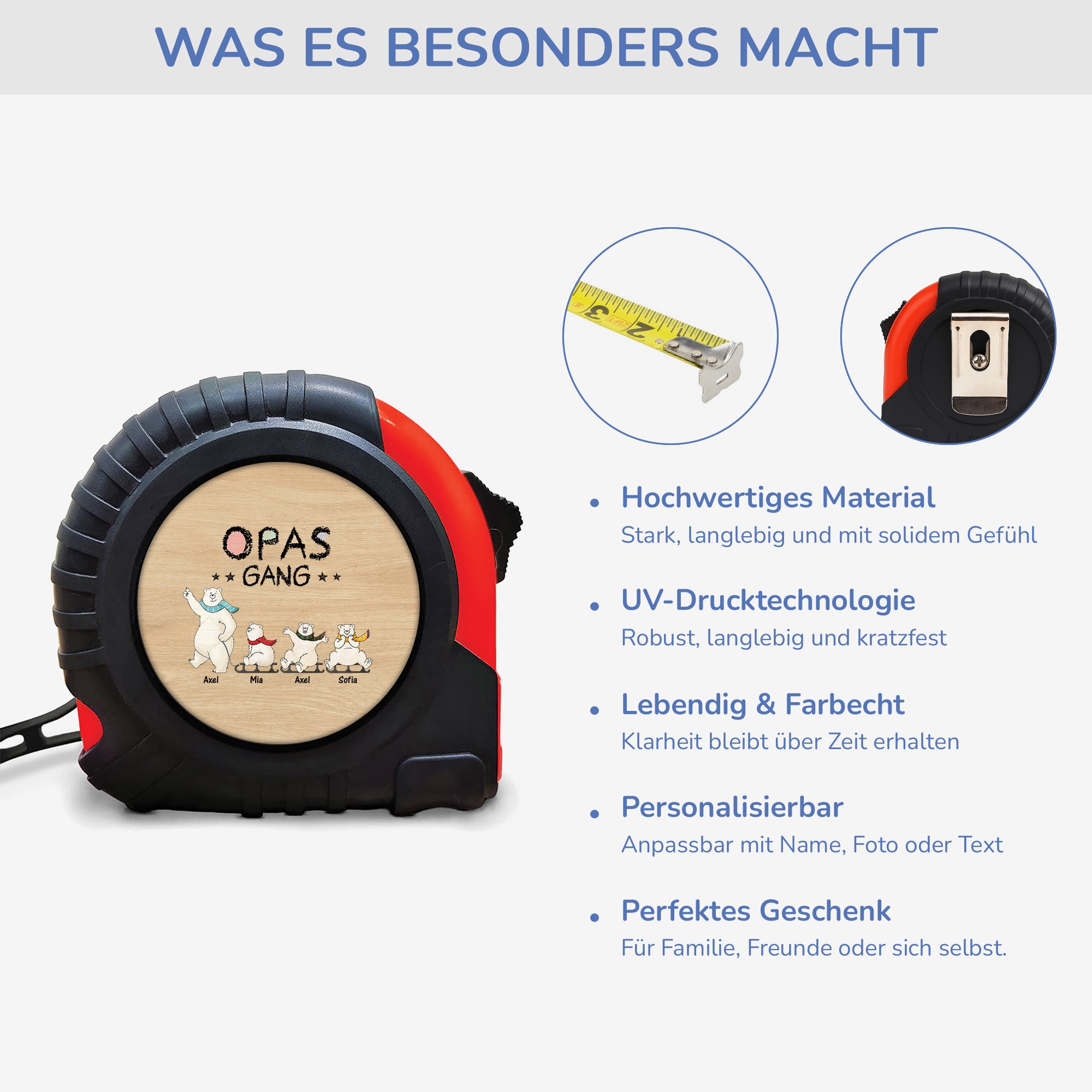 3181OGE4 opas gang eisbar buntstifte massband personalisiert opa 3181OKM7B