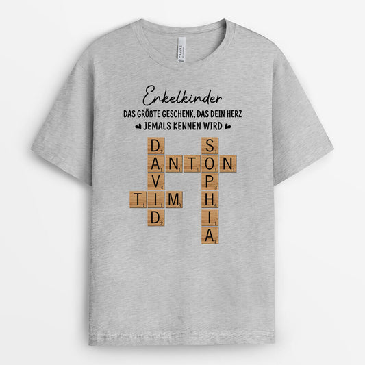 3192AGE1 enkelkinder das grosste geschenk das dein herz jemals kennen wird  personalisiertes t shirt fur omas