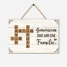 3221QGE1 zusammen sind wir eine familie turschild holz personalisiert_ familie 3221q6f5i