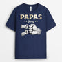 3231AGE2 opas papas bande mit faust  personalisiertes t shirt fur manner