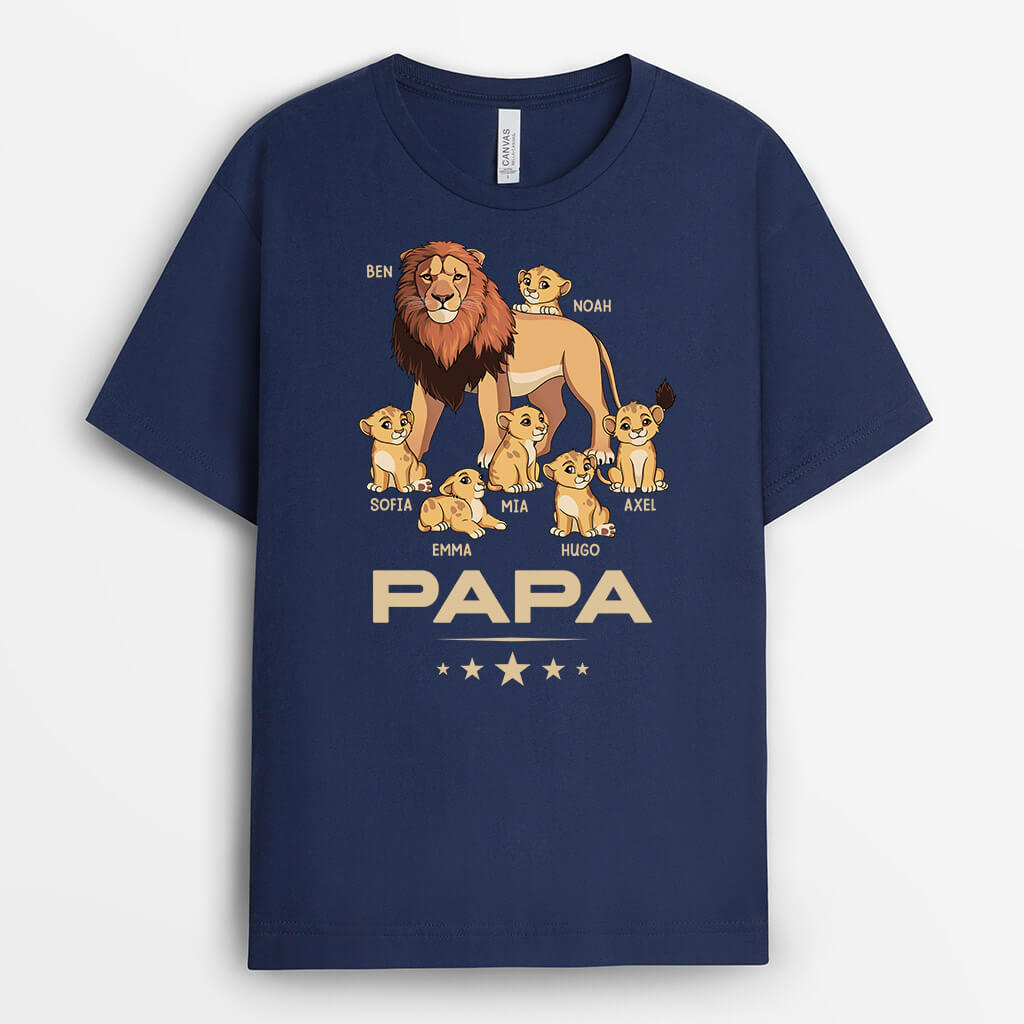 3232AGE2 opas papas bande lowe  personalisiertes t shirt fur manner