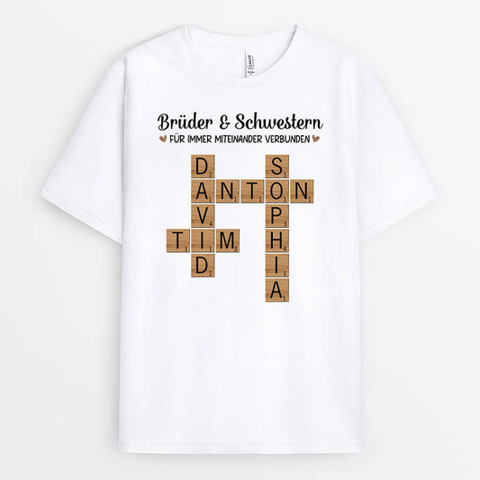 3234AGE2 bruder schwestern  personalisiertes t shirt fur geschwister