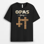 3261AGE1 opas papas bande kreuzwortratsel  personalisiertes t shirt fur manner