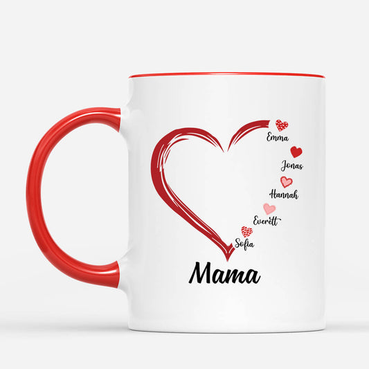 3279MGE2 oma herz  personalisierte tasse fur omas