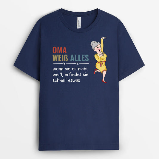 3300AGE2 oma weiss alles  personalisiertes t shirt fur omas