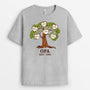 3302AGE2 oma und kinder baum  personalisiertes t shirt fur omas