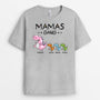 3312AGE2 opas papas bande dinosaurier buntstift  personalisiertes t shirt fur manner