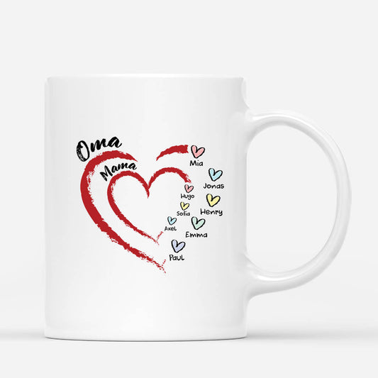 3319MGE1 oma mama buntstift herz namen  personalisierte tasse f_r frauen