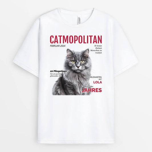 3326AGE1 catmopolitan  personalisiertes t shirt mit foto fur katzenbesitzer