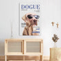 3326CGE3 dogue personalisierte leinwand mit foto fur hundebesitzer