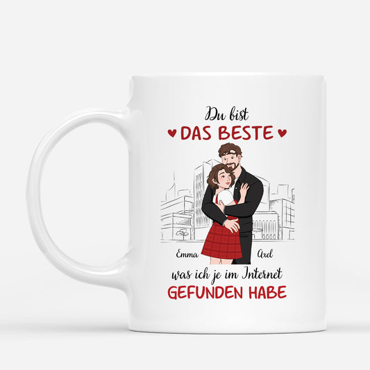 3332AGE1 du bist das beste was ich je im internet gefunden habe  personalisiertes t shirt fur paare_5bd35ac4 d720 4960 a864 807b93570f56