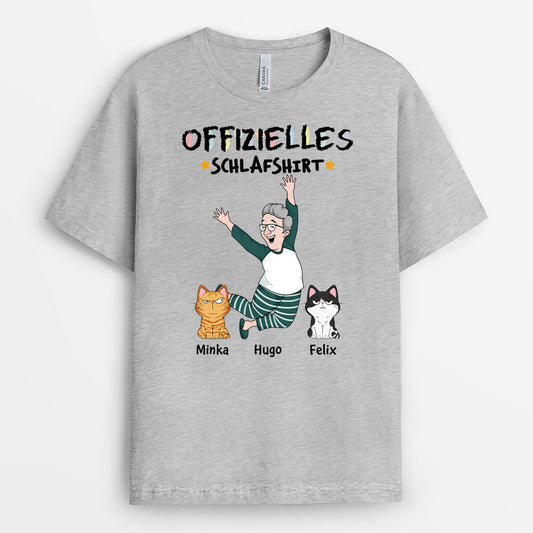 3406AGE2 offizielles schlafshirt  lustiges t shirt fur katzenliebhaber personalisiert