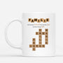 3446MGE1 familie etwas verruckt etwas laut und ganz viel liebe personalisierte kreuzwortratsel tasse 3446MKZ5I